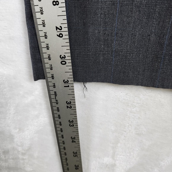 Banana Republic Classic Fit Dress Pants 34x32 Gray Pinstripe 100% Cotton Bahrain - Picture 5 of 9